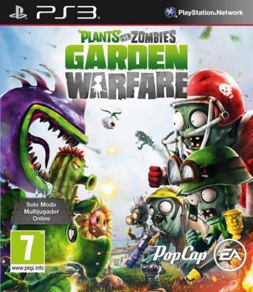 Planta vs Zombies Garden Warfare PS3