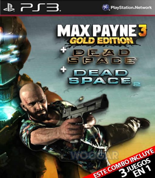Combo Max Payne 3 Gold Edition + Dead Space 1 + Dead Space 2