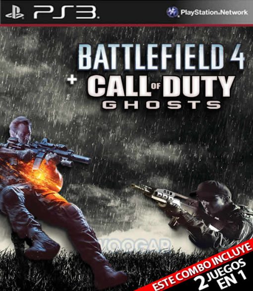 Combo Call Of Duty Ghosts + Battlefield 4