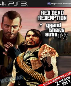 Combo GTA 4 + Red Dead Redemption