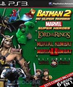 Combo Lego + Mortal Kombat (6 en 1) PS3