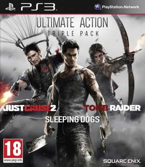 Combo Tomb Raider + Sleeping Dogs + Just Cause 2