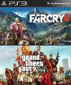 Combo GTA 5 + Far Cry 4 PS3