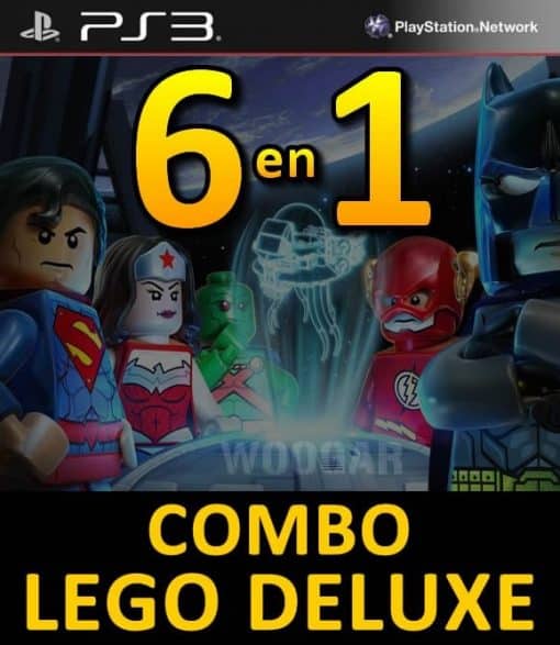 Combo Lego Deluxe (6 en 1) PS3