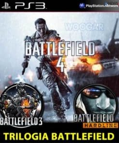 Combo Battlefield 3 + Battlefield 4 + Battlefield Hardline