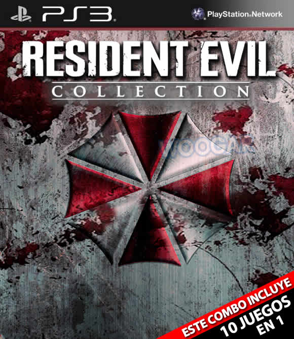 Combo Resident Evil 10 em 1 PS3 - MSQ Games