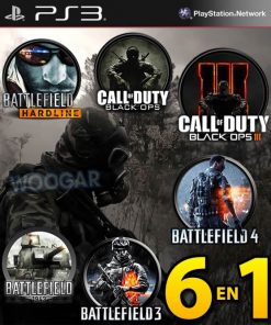 Combo Belico (6 en 1) PS3
