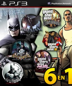Combo Batman + Trilogia GTA