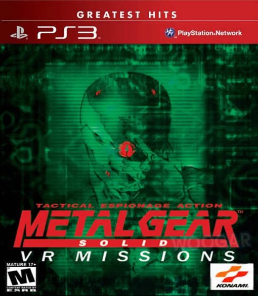 Metal Gear Solid VR Missions PS3