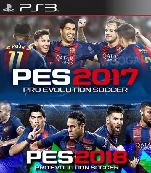Combo PES 2018 + PES 2017 PS3