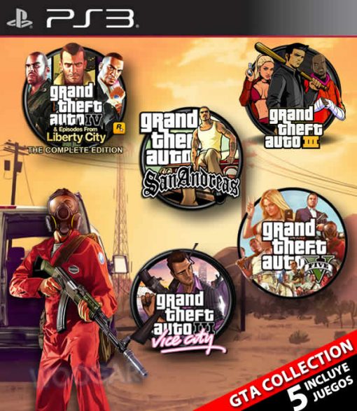 GTA Collection (5en1) PS3