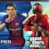 Combo PES 2018 + GTA 5 PS3