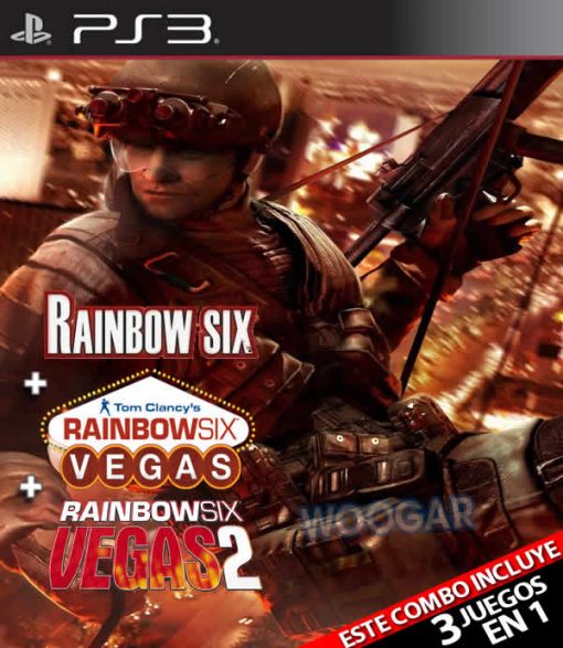 Combo Rainbow Six (3en1) PS3