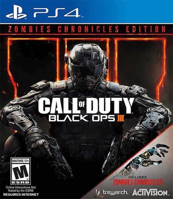 call of duty black ops iii zombies chronicles edition ps4