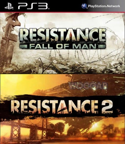 Combo Resistance 2 + Resistance Fall of Man PS3