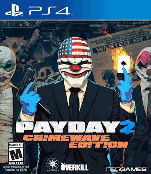 PAYDAY 2 CRIMEWAVE EDITION PS4