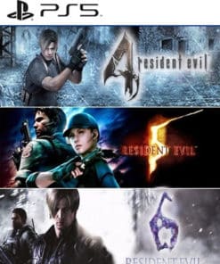 Combo Resident Evil Triple Pack PS5 RETRO