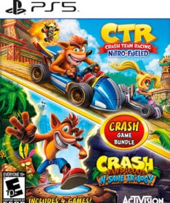 Combo Crash Bandicoot N. Sane Trilogy + CTR Nitro-Fueled PS5 RETRO