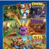 Combo Crash Bandicoot Team Racing NitroFueled + Crash N. Sane Trilogy + Spyro