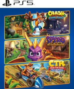 Combo Crash Bandicoot Team Racing NitroFueled + Crash N. Sane Trilogy + Spyro