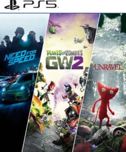 Combo Planta vs Zombies Garden Warfare 2 + Need for Speed + Unravel PS5 RETRO