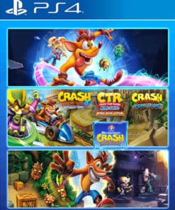 Combo Crash Bandicoot Crashiversary (5 en 1)