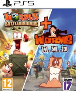 Combo Worms Battlegrounds + Worms W.M.D PS5 RETRO