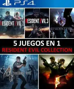 COMBO RESIDENT EVIL 5 EN 1 PS4