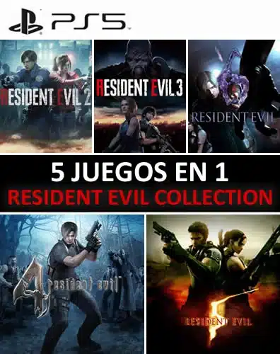 Resident Evil 5 PS5, Juegos Digitales México