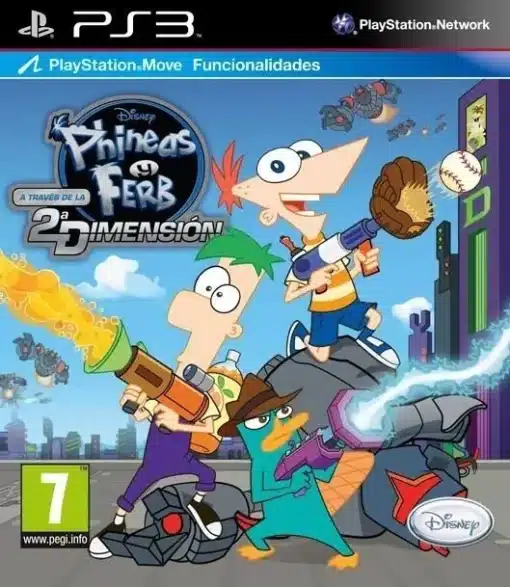 Phineas and Ferb Across the 2nd Dimension PS3