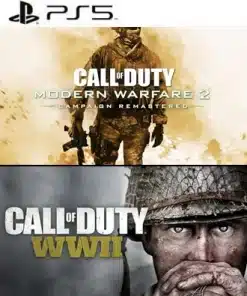 Combo Call Of Duty WWII + Modern Warfare 2 Remastered PS5 RETRO
