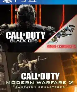 Combo Call of Duty Black Ops III + Modern Warfare 2 Campaign Remastered PS4
