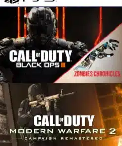 Combo Call of Duty Black Ops III + Modern Warfare 2 Campaign Remastered PS5 RETRO