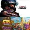Combo Grid Legends + Crash Team Racing Nitro Fueled + Spyro PS5