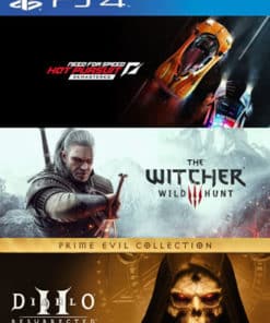 Combo Need for Speed Hot Pursuit Remastered + The Witcher 3 Wild Hunt + Diablo Prime Evil Collection PS4