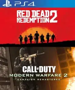 Combo Red Dead Redemption 2 + Call of Duty Modern Warfare 2 Campaign Remastered PS4