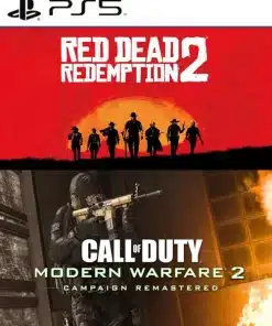 Combo Red Dead Redemption 2 + Call of Duty Modern Warfare 2 Campaign Remastered PS5 RETRO
