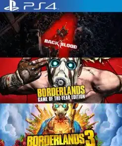 Combo Borderlands Game of the Year Edition + Borderlands 3 + Back 4 Blood PS4