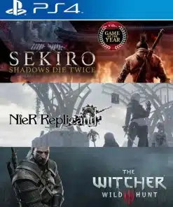 Combo Sekiro Shadows Die Twice Game of the Year Edition + The Witcher 3 Wild Hunt + NieR Replicant PS4