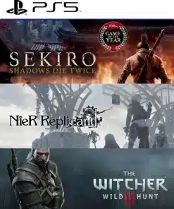Combo Sekiro Shadows Die Twice Game of the Year Edition + The Witcher 3 Wild Hunt + NieR Replicant PS5