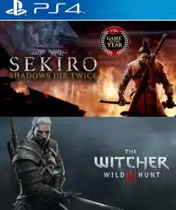 Combo Sekiro Shadows Die Twice Game of the Year Edition + The Witcher 3 Wild Hunt PS4