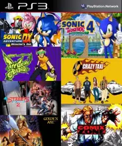 Combo Sega Genesis (7 en 1) PS3