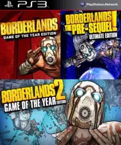 Combo Borderlands Sagas Deluxe PS3
