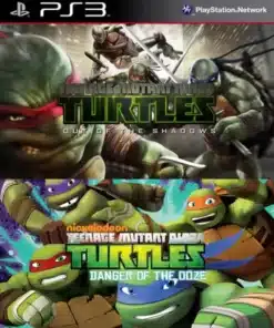 Combo Tortugas Ninjas Out of the shadow + Tortugas Ninjas Danger of the Ooze Ps3